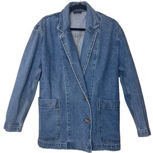 Classic Blue Denim Jean Jacket